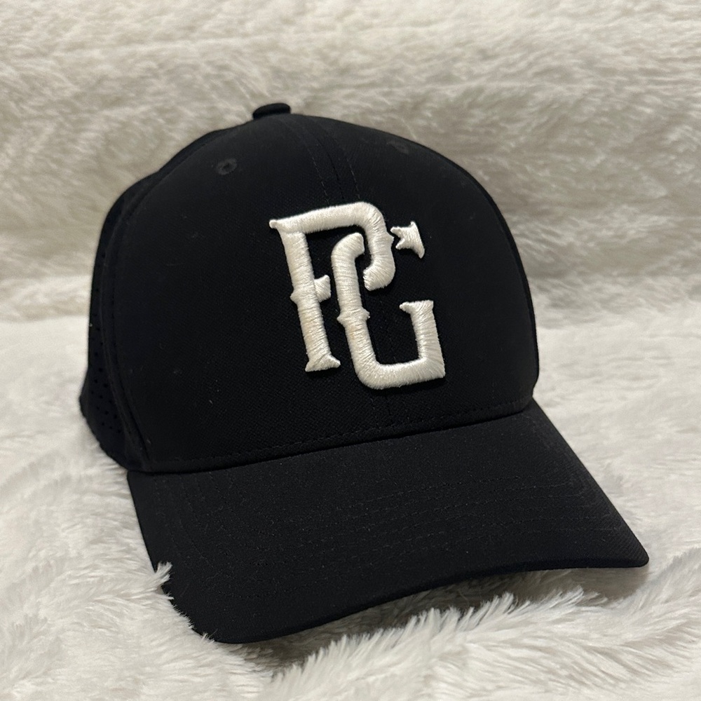 Black Cap with White Logo